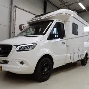 Hymer BMC T 580 Automaat / LENGTEBEDDEN